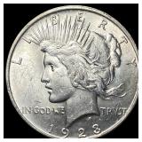 1923 Silver Peace Dollar UNCIRCULATED