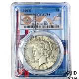 1926-S Silver Peace Dollar PCGS AU58