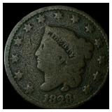 1828 Coronet Head Large Cent NICELY  CIRCULATED