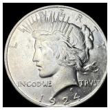 1924 Silver Peace Dollar UNCIRCULATED
