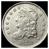 1835 Capped Bust Half Dime CLOSELY  UNCIRCULATED