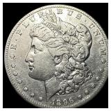 1896-S Silver Morgan Dollar LIGHTLY CIRCULATED