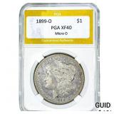 1899-O Morgan Silver Dollar PGA XF40 Micro O
