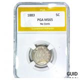 1883 Liberty Victory Nickel PGA MS65 No Cents