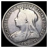 1895 Great Britain Silver 1 Shilling