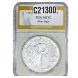 1986 Silver Eagle PGA MS70