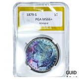 1879-S Morgan Silver Dollar PGA MS66+ Monster