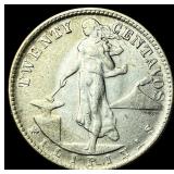 1965D Philippines Silver 20 Centavos