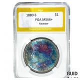 1880-S Morgan Silver Dollar PGA MS66+ Monster