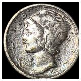 1925-S Silver Mercury Dime CLOSELY  UNCIRCULATED