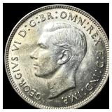 1942 Austrailia Silver 1 Florin