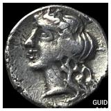Greek Akarnania Anaktorion Silver Hemidrachm