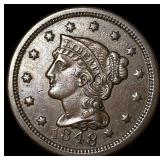 1848 Braided Hair Large Cent UNCIRCULATED