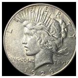 1926-S Silver Peace Dollar CLOSELY UNCIRCULATED