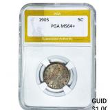 1905 Liberty Victory Nickel PGA MS64+
