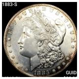 1883-S Morgan Silver Dollar CHOICE BU PL