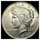 1926 Peace Silver Dollar CLOSELY UNCIRCULATED