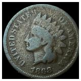 1868 Indian Head Cent LIGHTLY CIRCULATED