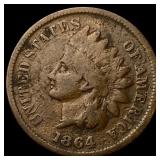1864 Indian Head Cent LIGHTLY CIRCULATED