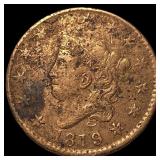 1819 Coronet Head Large Cent NICELY  CIRCULATED