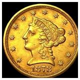 1878 Liberty Head Quarter Eagle $2.50 Gold  CLOSE