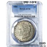 1886 Morgan Silver Dollar PCGS AU50