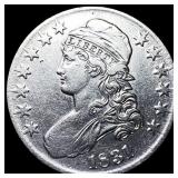 1831 Silver Capped Bust Half Dime CLOSELY  UNCIRC