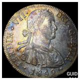 1809 Mexico Ferdinand VII Silver 8 Reales Armored