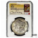 1887/6 Morgan Silver Dollar NGC MS62 Vam 2 Top 100
