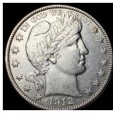 1912-D Silver Barber Half Dollar UNCIRCULATED