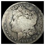 1892 Silver Morgan Dollar NICELY CIRCULATED