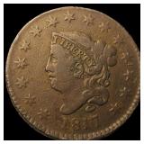 1817 Coronet Head Large Cent NEARLY  UNCIRCULATED