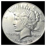 1935-S Silver Peace Dollar UNCIRCULATED