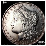 1894 Morgan Silver Dollar UNCIRCULATED +