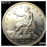 1877-S Silver Trade Dollar UNCIRCULATED PL