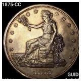 1875-CC Silver Trade Dollar UNCIRCULATED