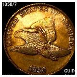 1858/7 Flying Eagle Cent CLOSELY UNCIRCULATED