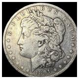 1891-O Silver Morgan Dollar NEARLY UNCIRCULATED