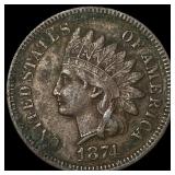 1874 Indian Head Cent LIGHTLY CIRCULATED