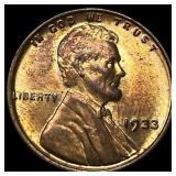 1933 Lincoln Wheat Cent CHOICE BU