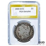 1900-O/CC Morgan Silver Dollar PGA G