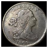 1806 Copper Half Cent CLOSELY UNCIRCULATED