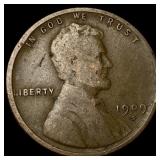 1909-S Lincoln Wheat Cent NEARLY UNCIRCULATED