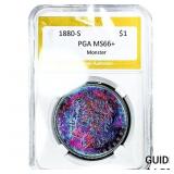 1880-S Morgan Silver Dollar PGA MS66+ Monster