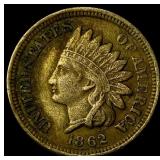 1862 Indian Head Cent CLOSELY UNCIRCULATED