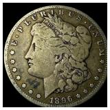 1896-S Silver Morgan Dollar LIGHTLY  CIRCULATED