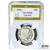 1936 Lafayette Silver Half Dollar PGA MS66
