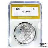 1903 Morgan Silver Dollar PGA MS63