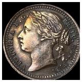 1885 Bronze One Third Farthing UNCIRCULATED
