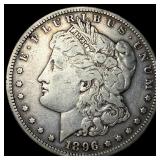 1896-S Silver Morgan Dollar NEARLY UNCIRCULATED